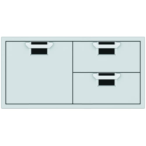 Hestan ASPIRE Double Drawer and Storage Door Combination 42"