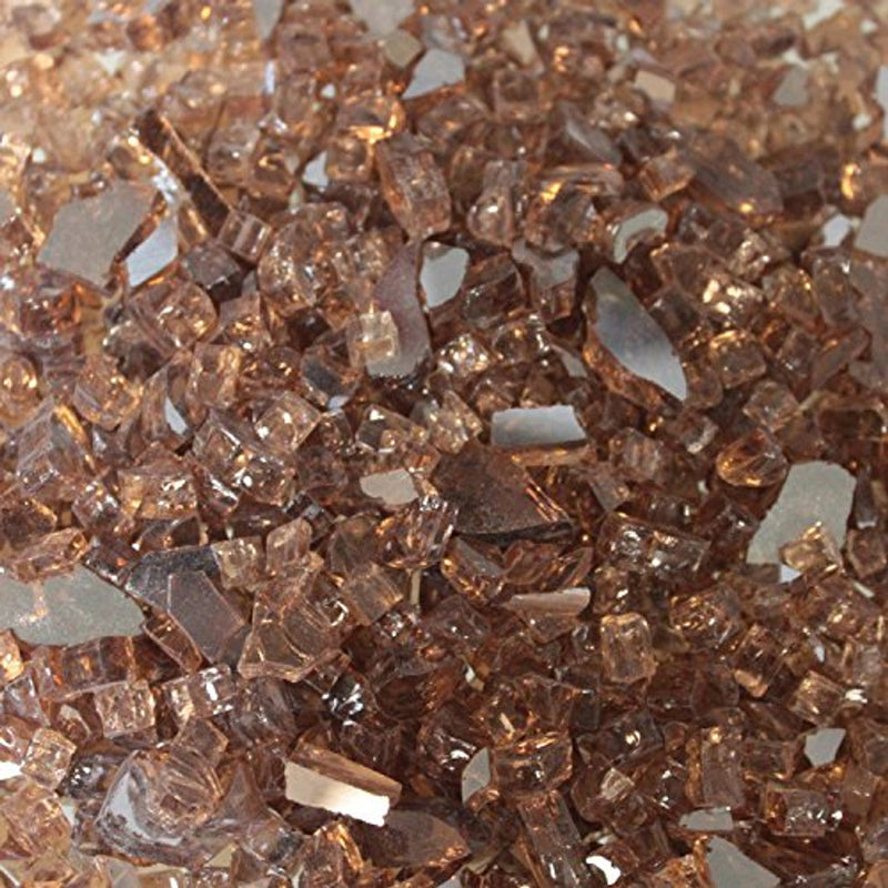 Empire Comfort Systems Decorative Copper Reflective Crushed Glass - Covers 1 Sq. Ft. - Dg1Bcr