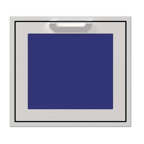 Hestan 24" Right Swing Access Door Recessed Marquise Accented Pane