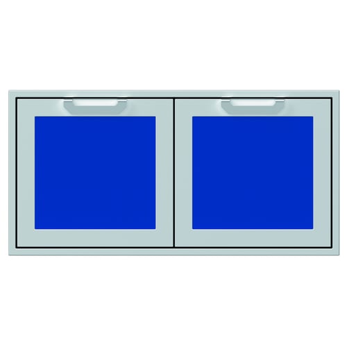 Hestan 42" Double Access Door Recessed Marquise Accented Panels S