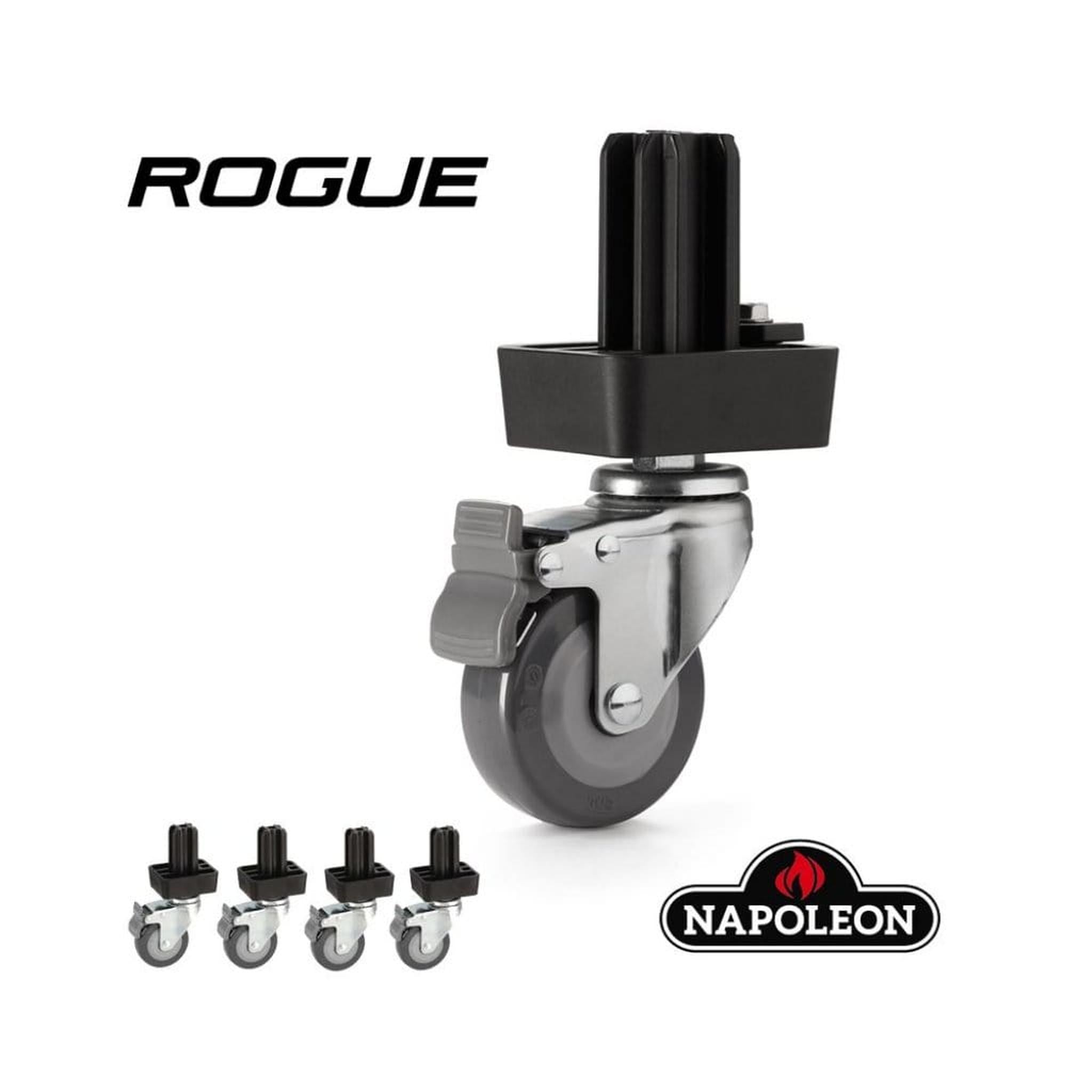 Napoleon Heavy Duty Swivel Casters Upgrade Kit for ROGUE (4 PC)