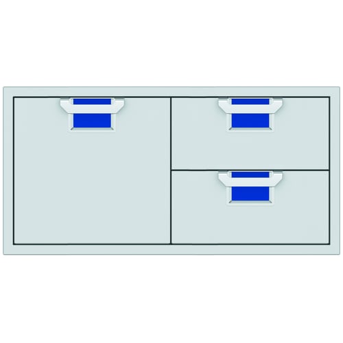 Hestan ASPIRE Double Drawer and Storage Door Combination 42"