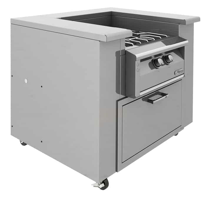 Alfresco AGVPC-All Stainless Counter with Storage