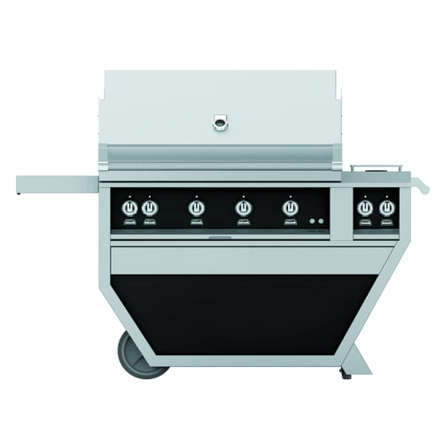 Hestan 42" Grill & Deluxe Cart 3 Trellis burners 1 Sear Burner R