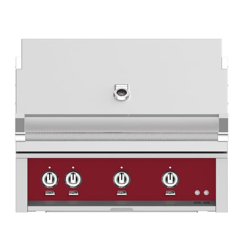 Hestan 36" Built-In Grill 3 Trellis Burners Rotisserie