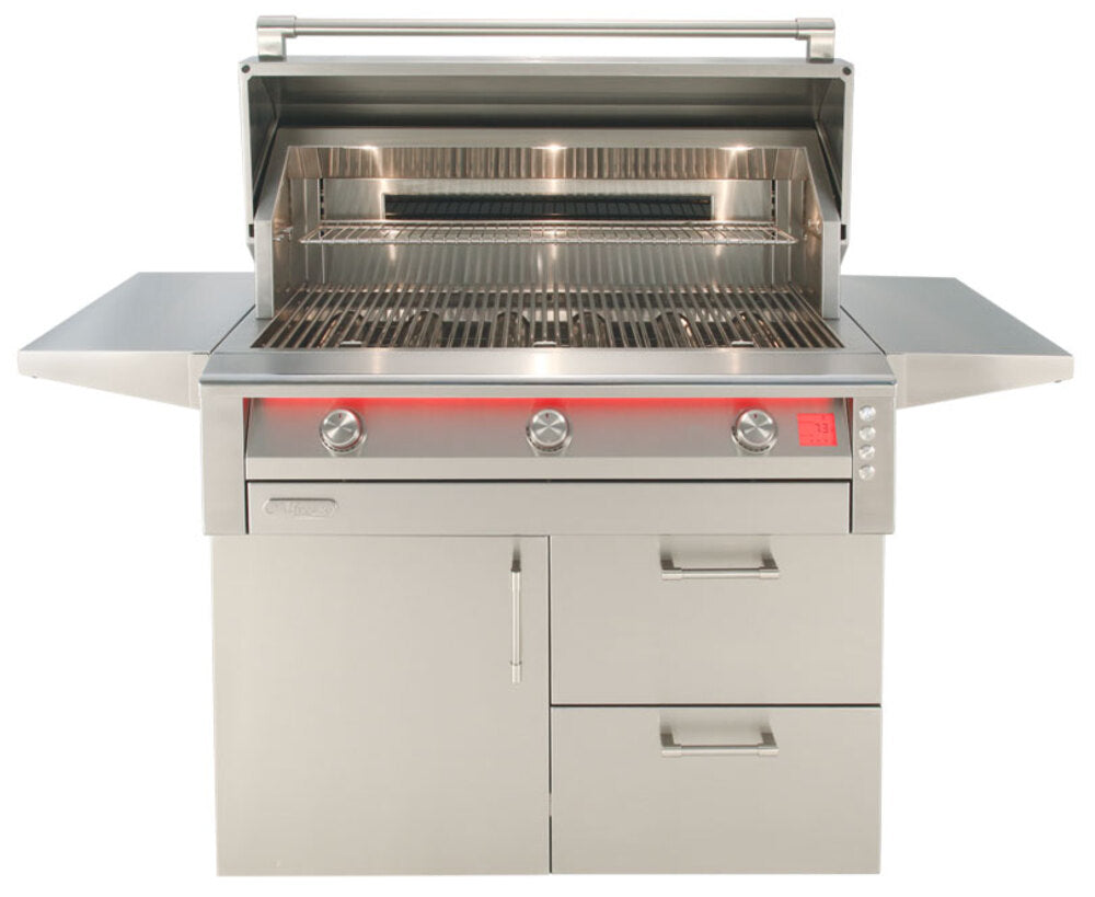 Alfresco 42-Inch AIPG Intelligent Propane Gas Grill On Cart