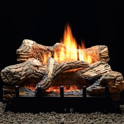 Empire Flint Hill Gas Log Set Millivolt 24" Nat