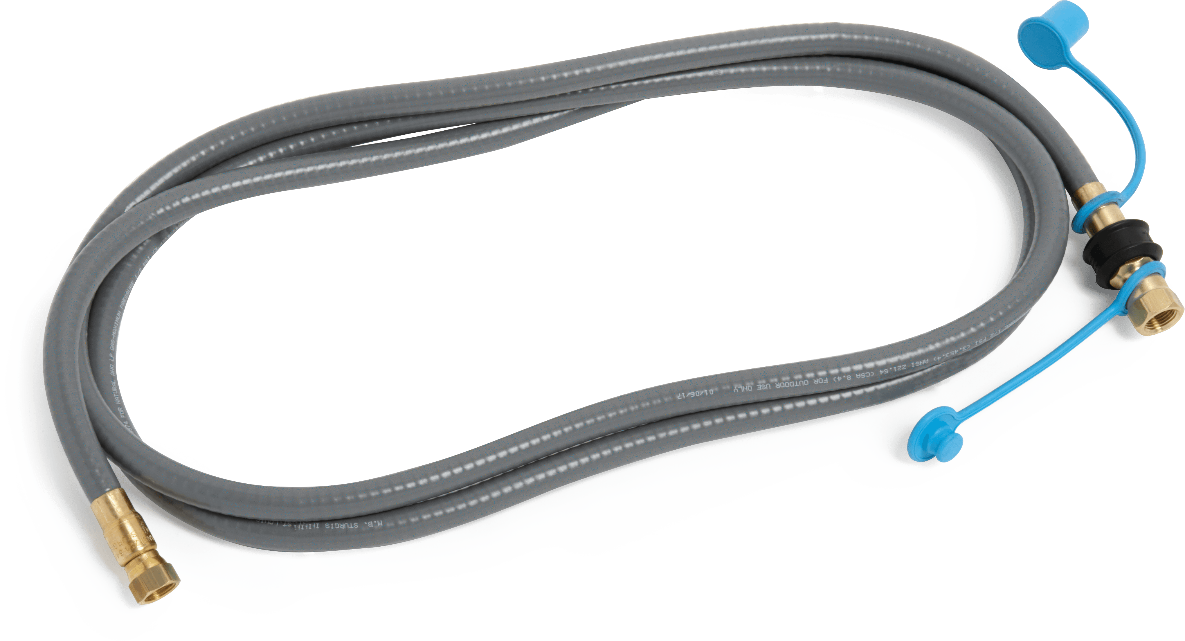 10' Natural Gas hose with 3/8" Quick Connect