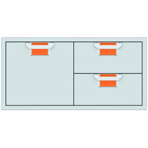 Hestan ASPIRE Double Drawer and Storage Door Combination 42"