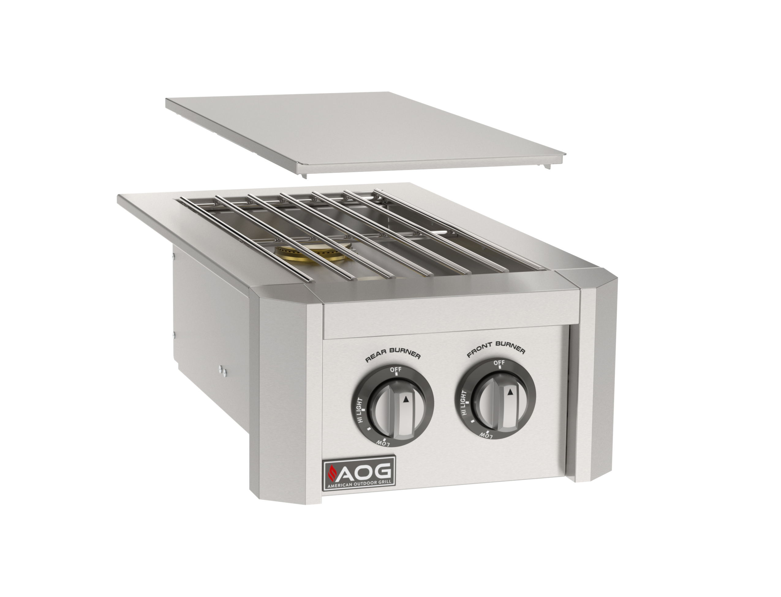 AOG Double Side Burner - Top NG