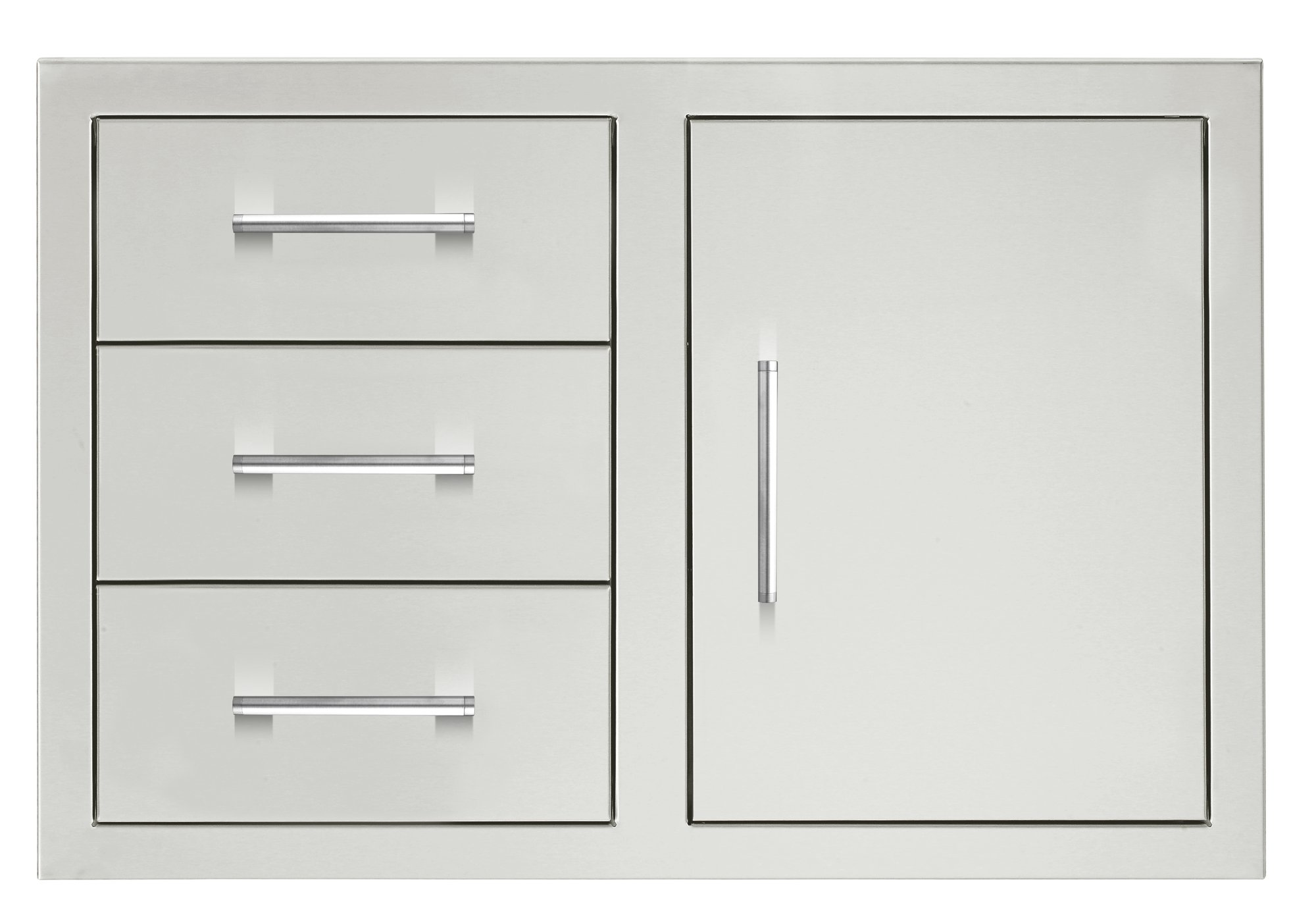 TrueFlame 33" Door & Triple Drawer Combo