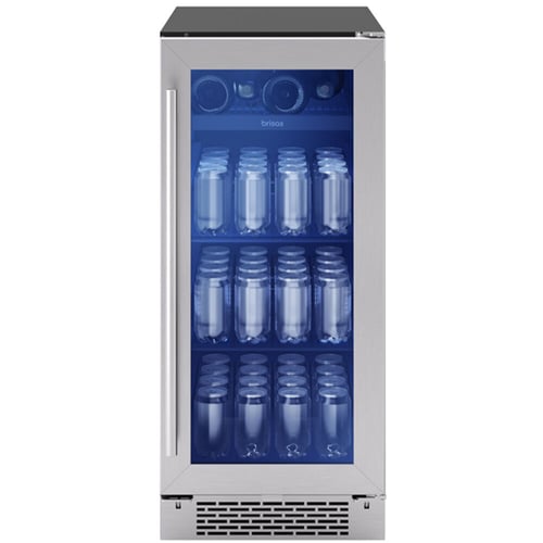 Zephyr Brisas Bev Cooler 15in UC SS+Gls Rvs 1Z