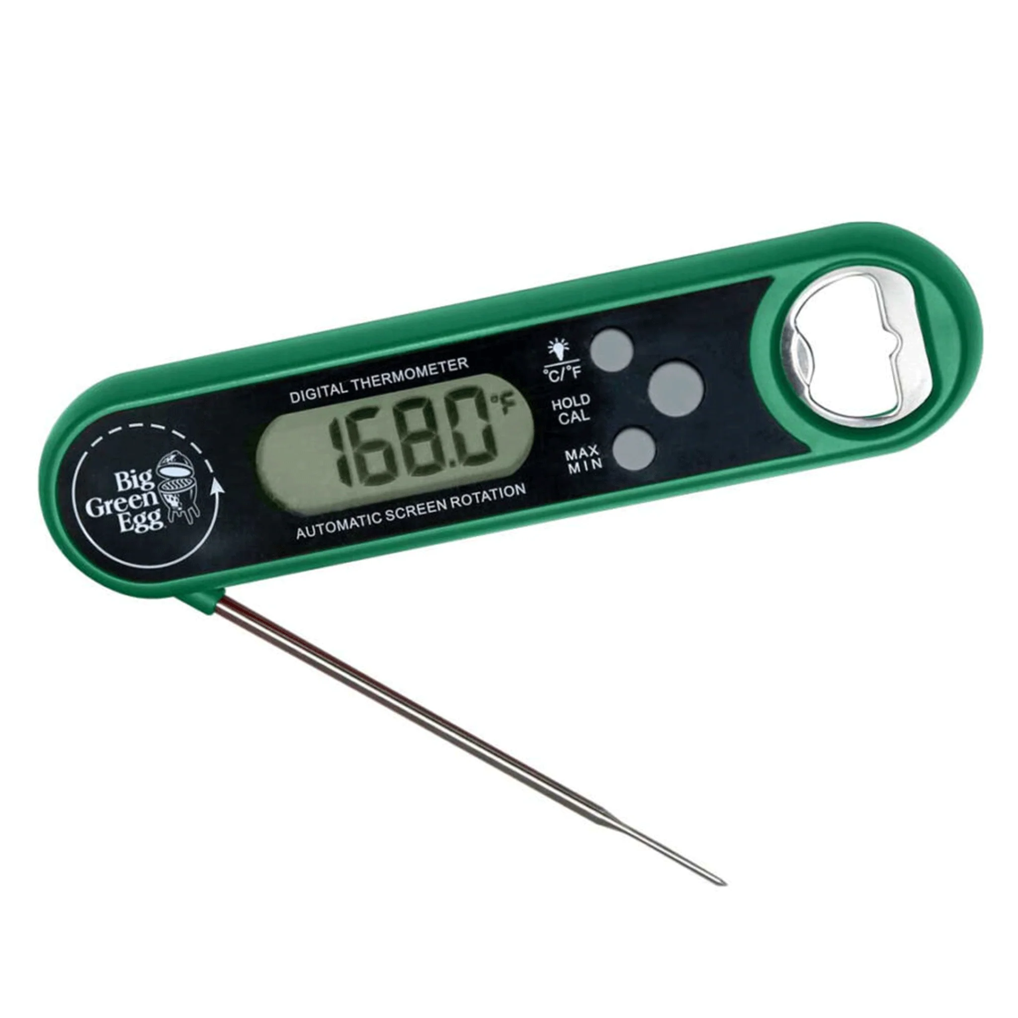 Big Green Egg Instant Read Digital Thermometer With Bottle Opener