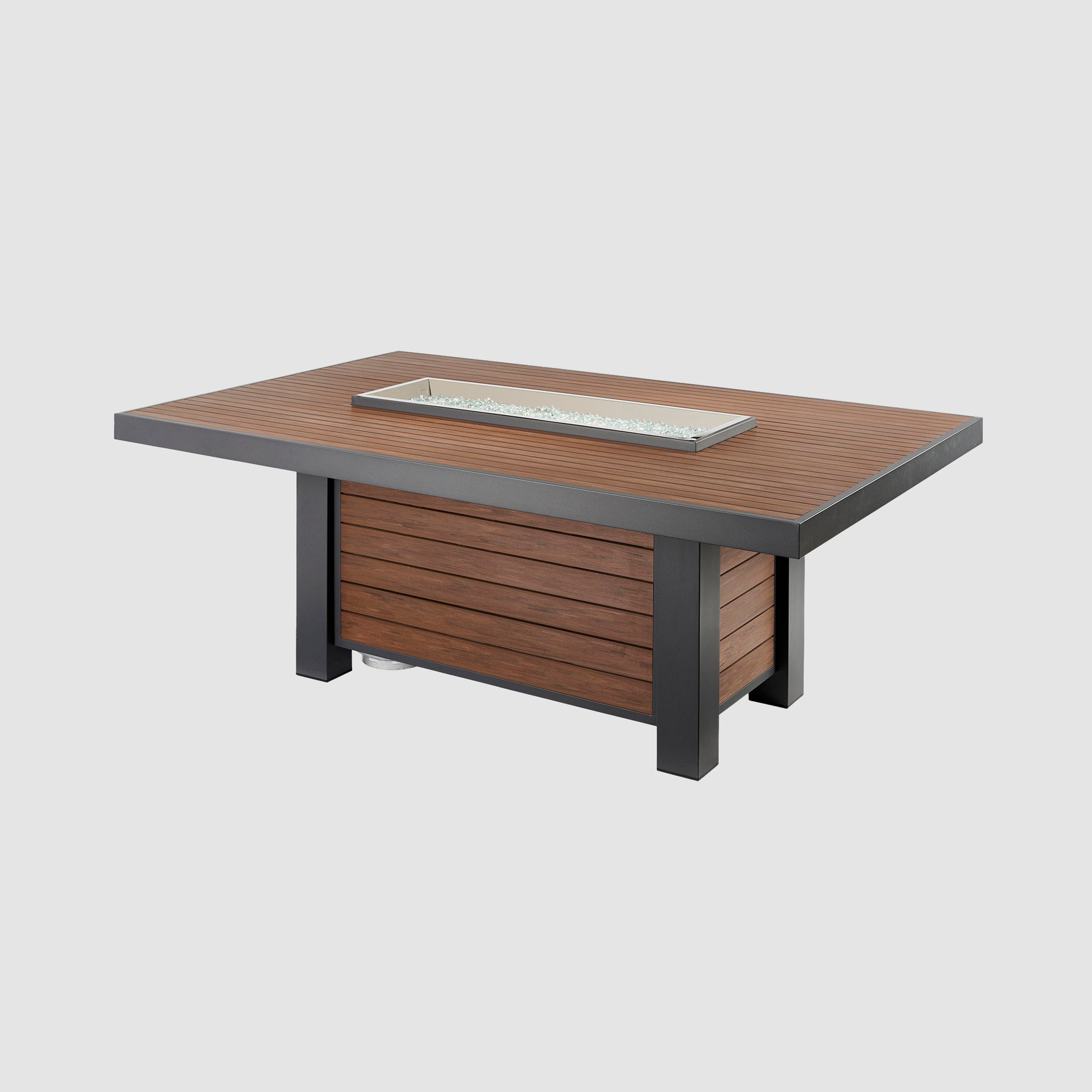 Kenwood Linear Dining Height Fire Table