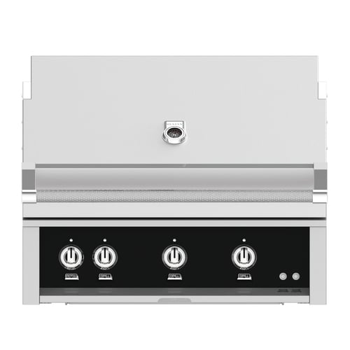 Hestan 36" Built-In Grill 3 Trellis Burners Rotisserie
