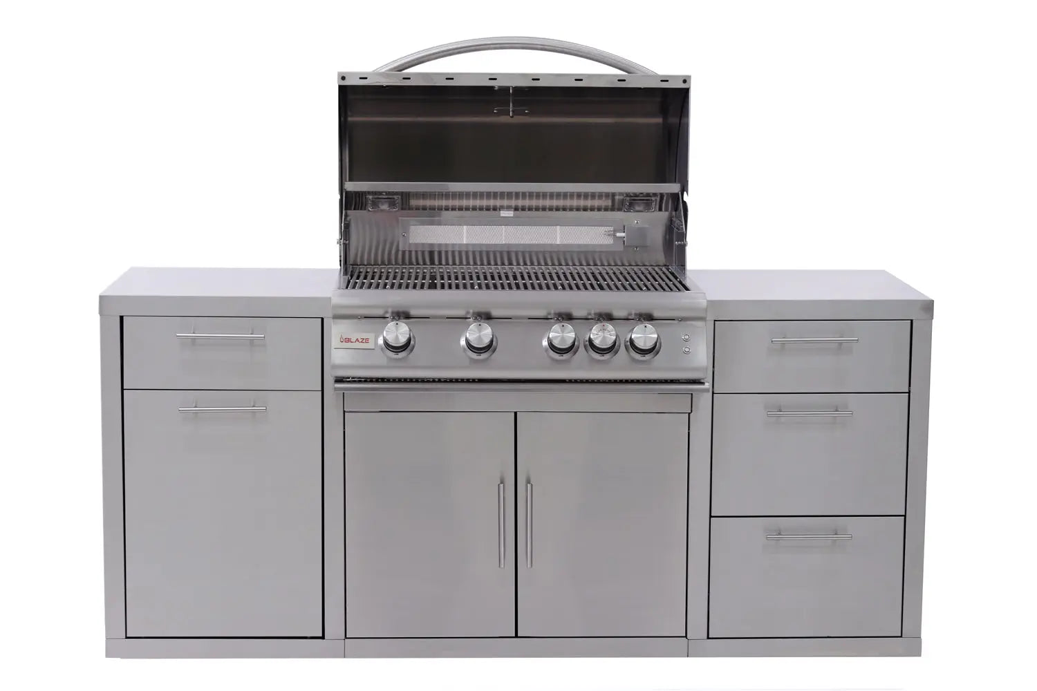Blaze 6 ft Stainless Steel Outdoor Kitchen Island