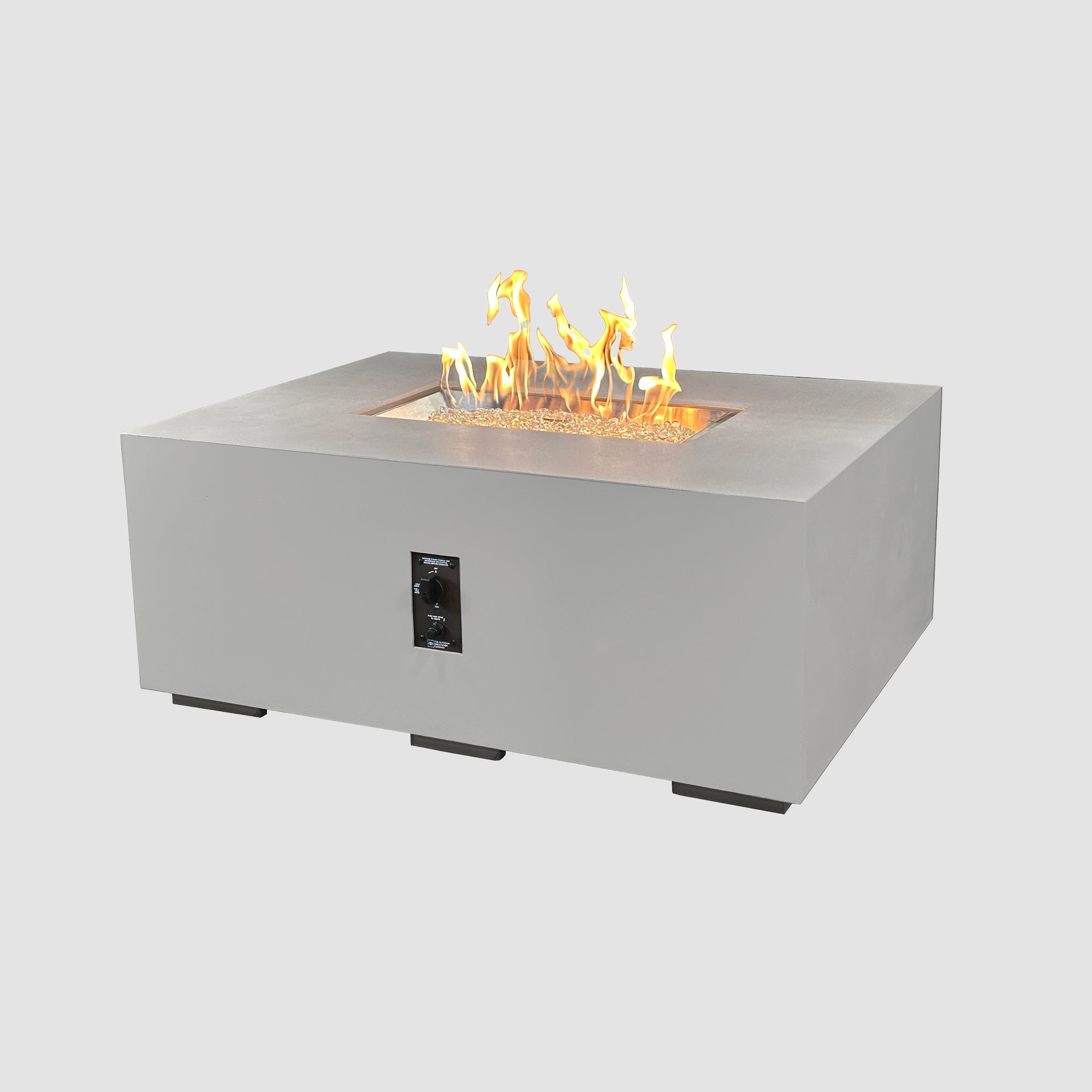 72" Natural Grey Cove Fire Pit Table