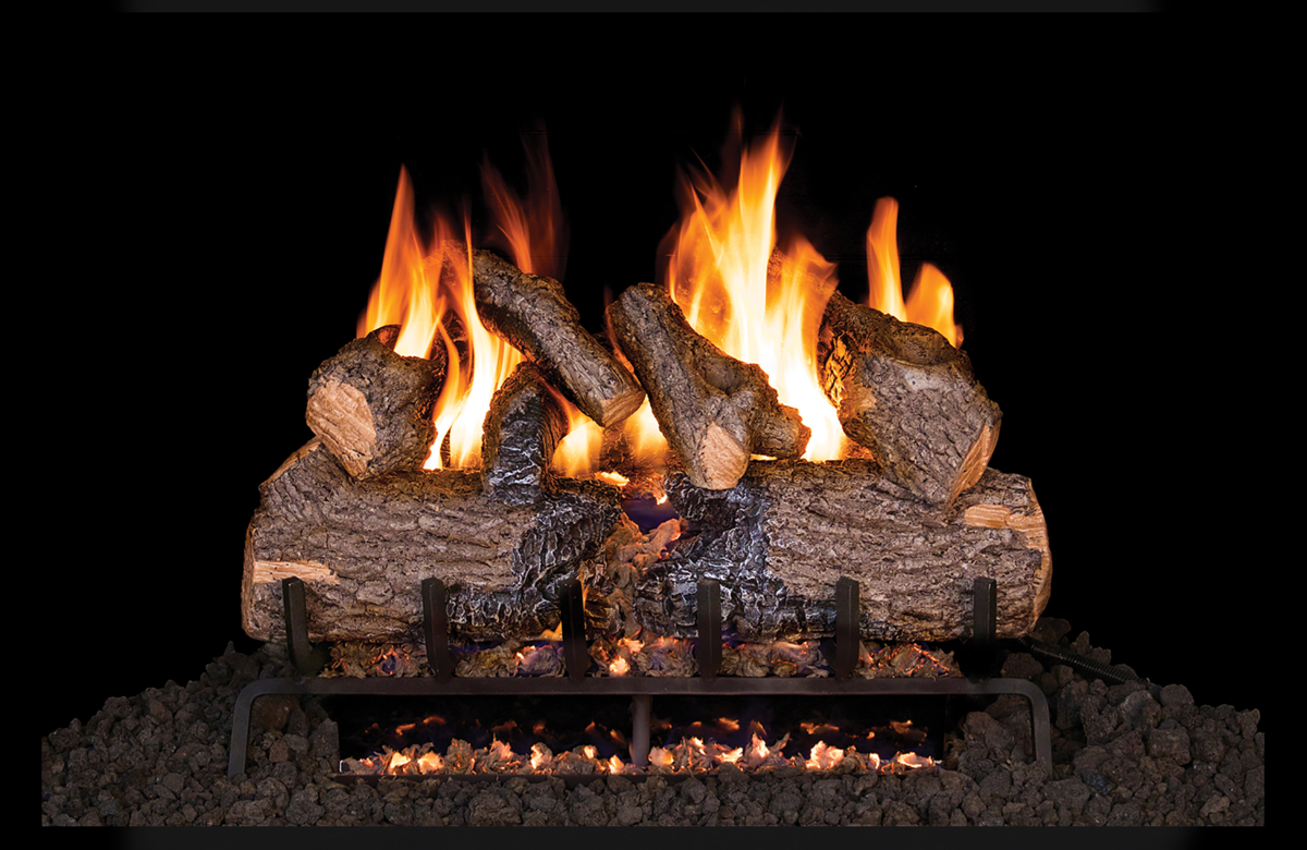 Real Fyre 24" Vented Charred Oak Log Set