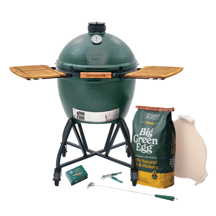 Big Green Egg Xl Big Green Egg In An Integgrated Nest+Handler With Mates Package