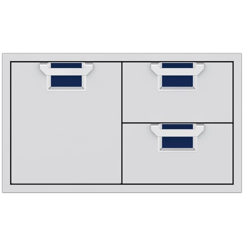 Hestan ASPIRE Double Drawer and Storage Door Combination 36"