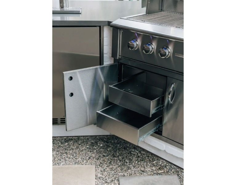 TrueFlame 36" Door Panel - Access Combo
