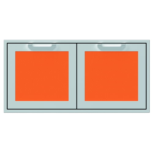 Hestan 42" Double Access Door Recessed Marquise Accented Panels S