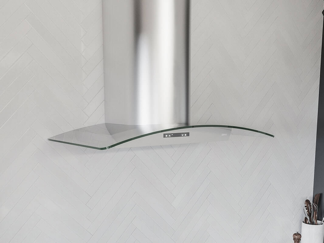 Zephyr Milano Connect Chimney Hood 36" LED ACT