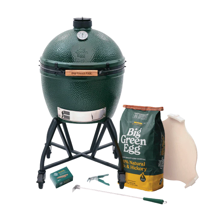 Big Green Egg Xl Big Green Egg In An Integgrated Nest+Handler Package