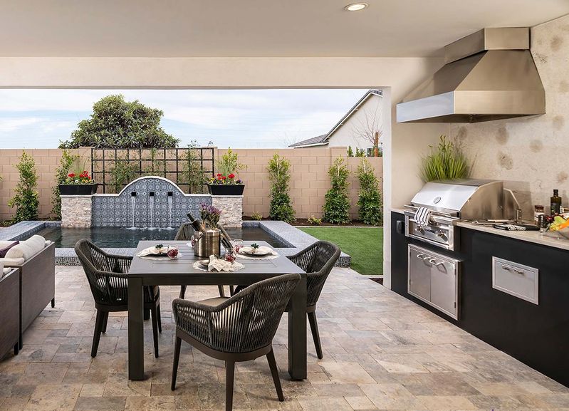 Outdoor BBQ Hood