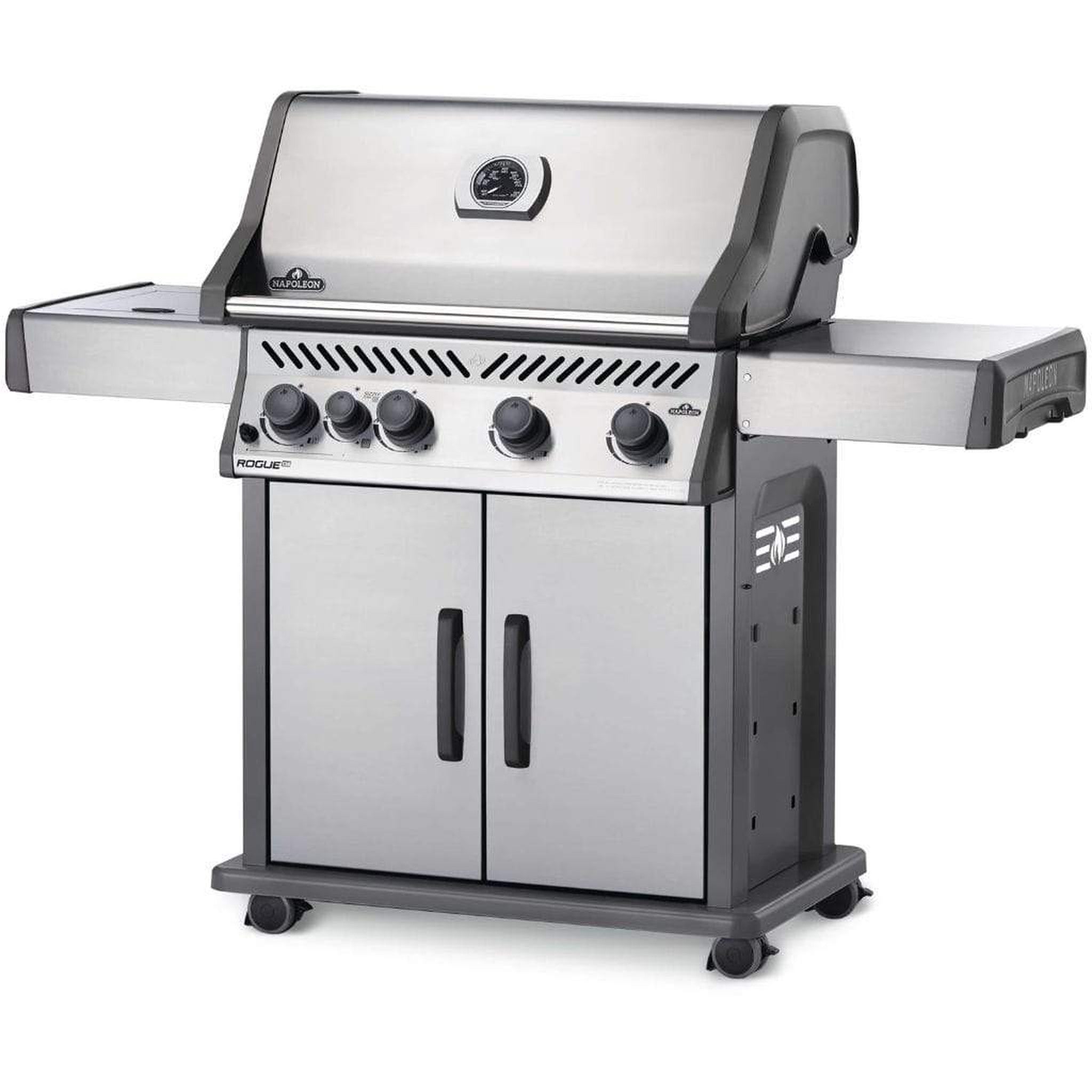 Rogue XT 525 NG Grill with Infrared Side Burner, Stainless Steel (CLOSEOUT SALE - Was $833)