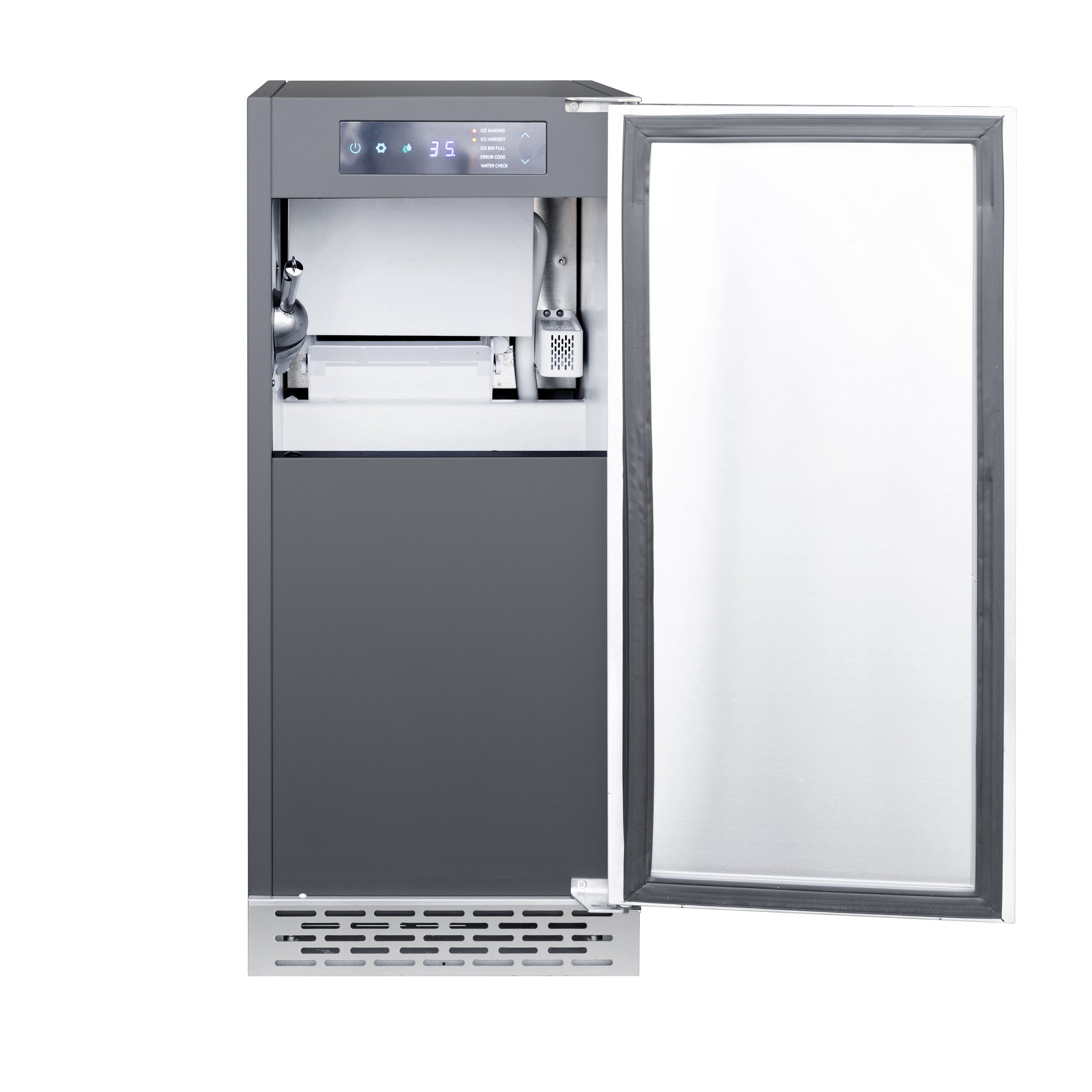 TrueFlame 15" Outdoor Ice Maker - Gravity Drain
