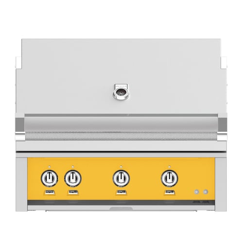Hestan 36" Built-In Grill 3 Trellis Burners Rotisserie