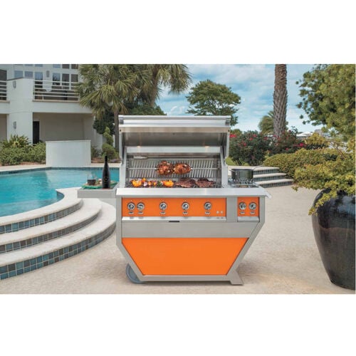 Hestan 42" Built-In Grill 4 Sear Burners Rotisserie