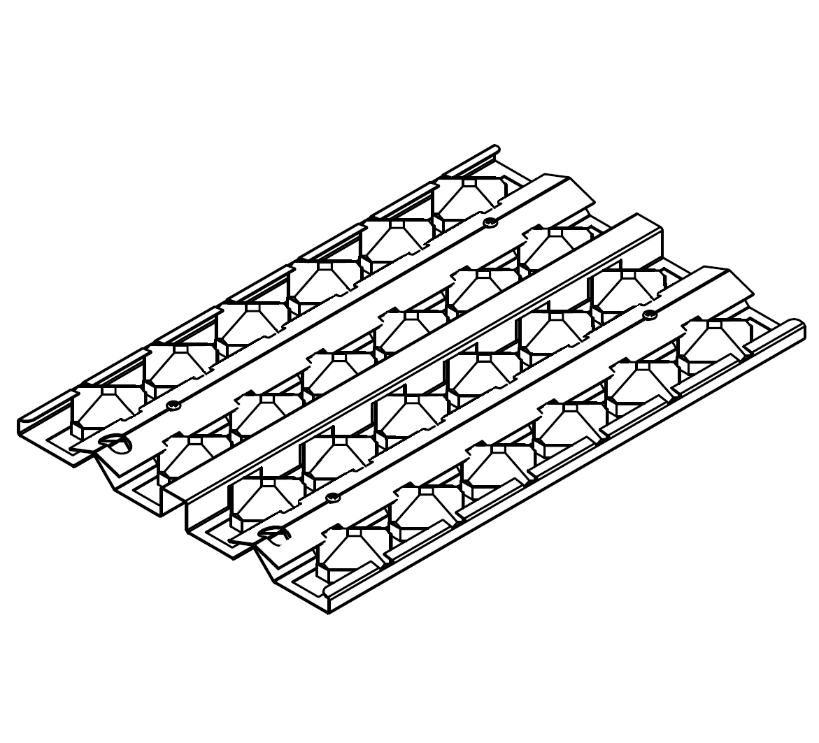 Twin Eagles 12" Briquette Tray Assembly (complete