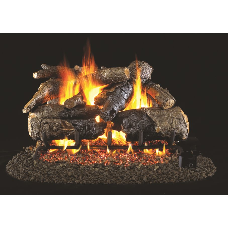 Real Fyre 30" CHARRED AMERICAN OAK