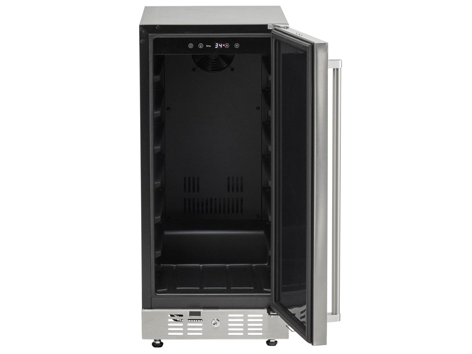 Coyote 15" Outdoor Refrigerator, Reversable Hinge