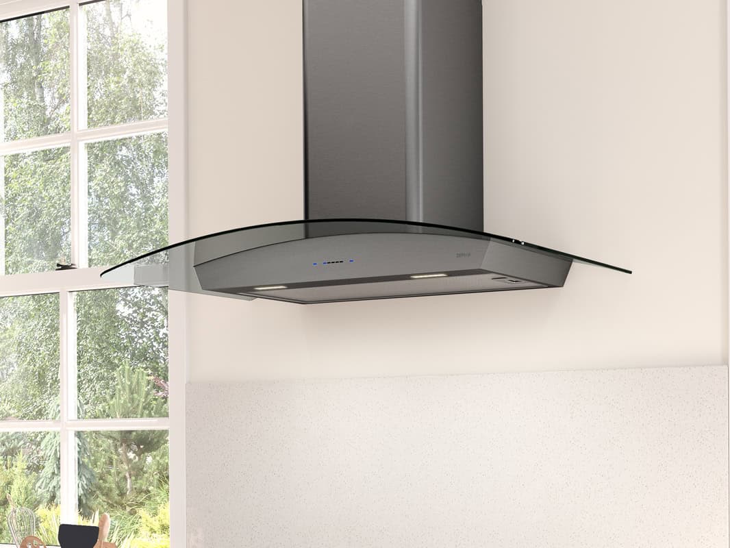 Zephyr Ravenna Chimney Hood 30" 600 CFM LED