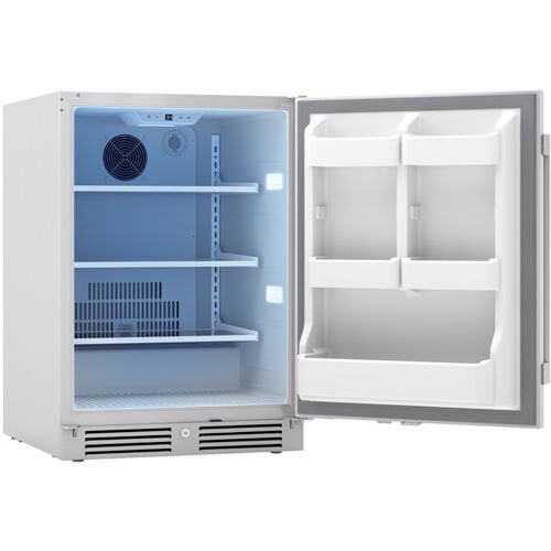 Zephyr Outdoor Refrigerator 24" Reversible Lock 1 Zone