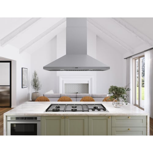 Zephyr Siena Pro Island 36" SS TrueHue LED ACT