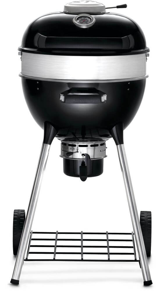 Napoleon PRO CART Charcoal Kettle Grill, Black