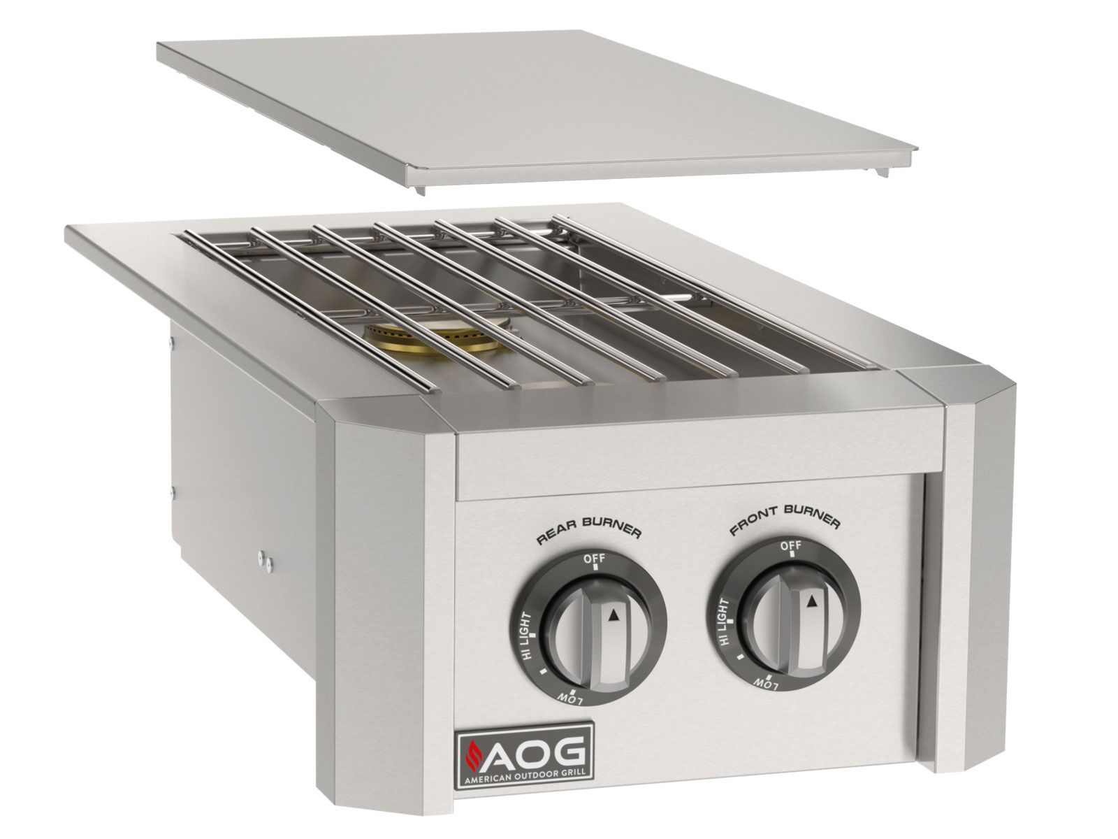 AOG Double Side Burner - Top LP