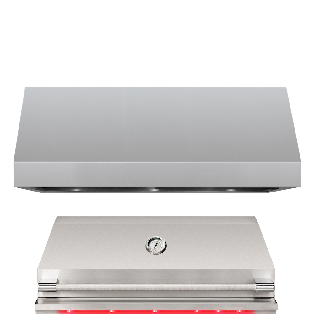 TrueFlame 60" Outdoor Vent Hood - 2000 CFM (Upgraded)