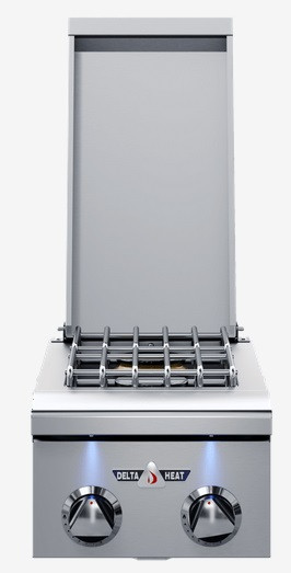 Delta Heat Double Side Burner, (LP)