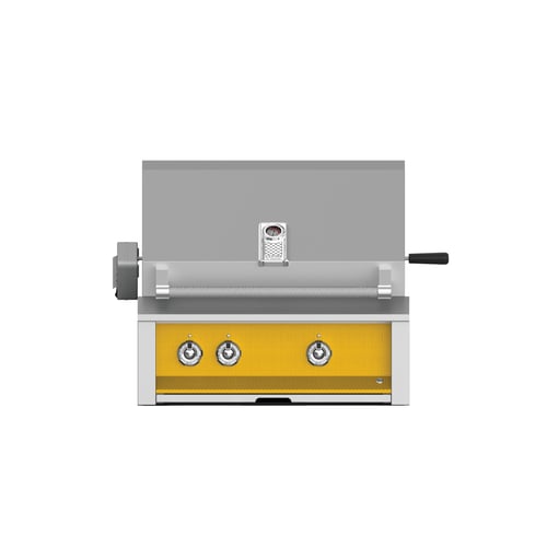Hestan ASPIRE Grill Built-In 2 U-Burner Rotisserie 30"
