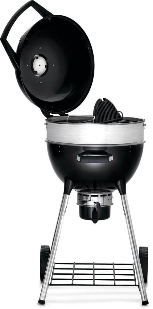 Napoleon PRO CART Charcoal Kettle Grill, Black