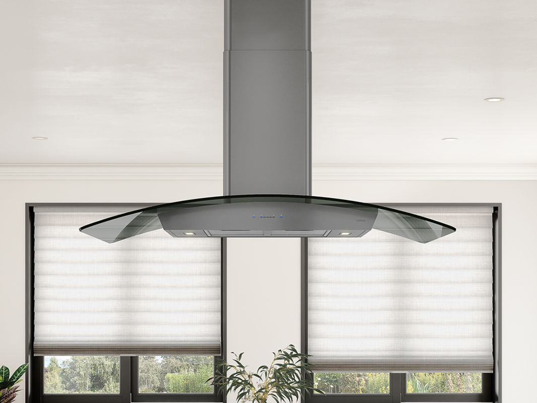 Zephyr Ravenna Island Hood 90cm