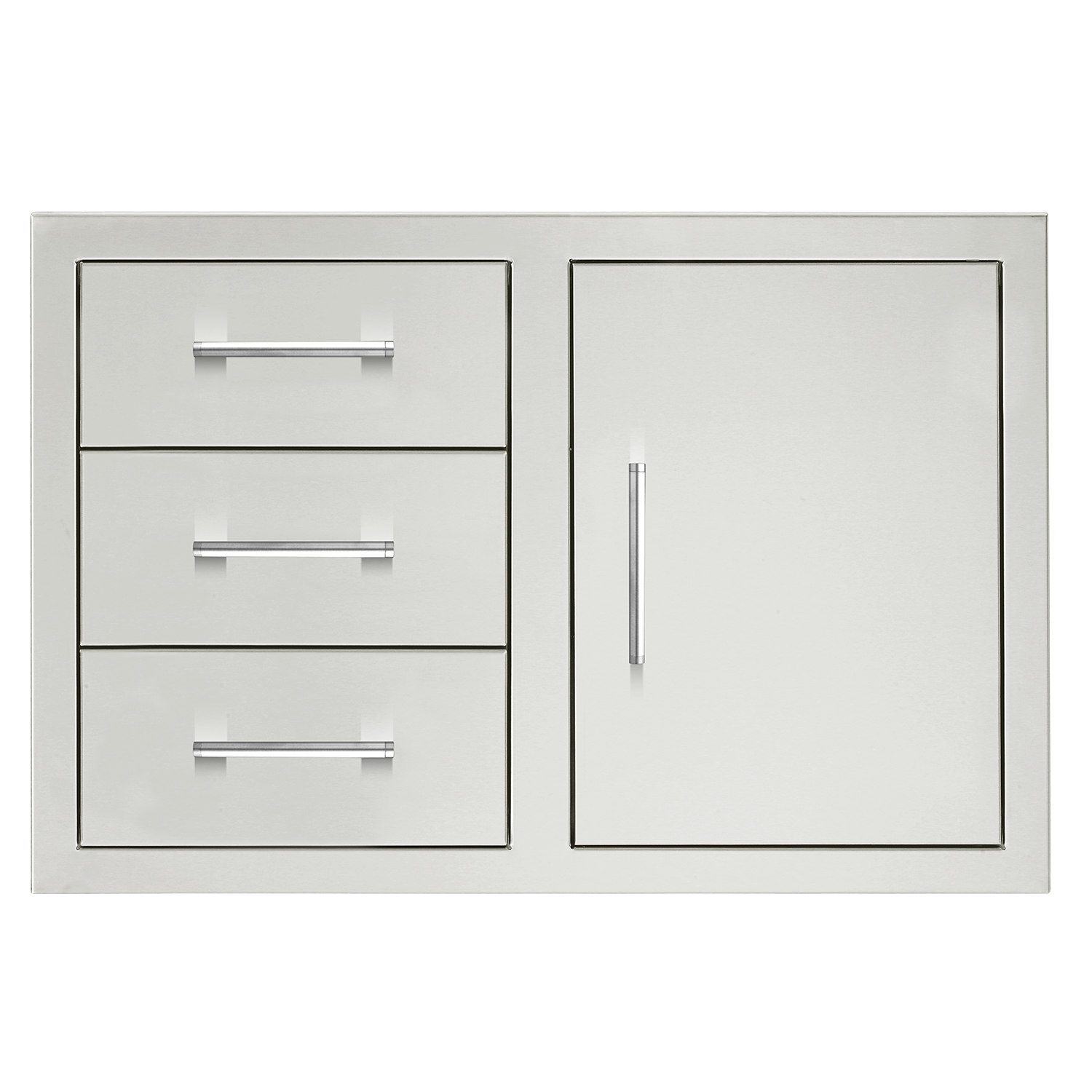 TrueFlame 33" Door & Triple Drawer Combo