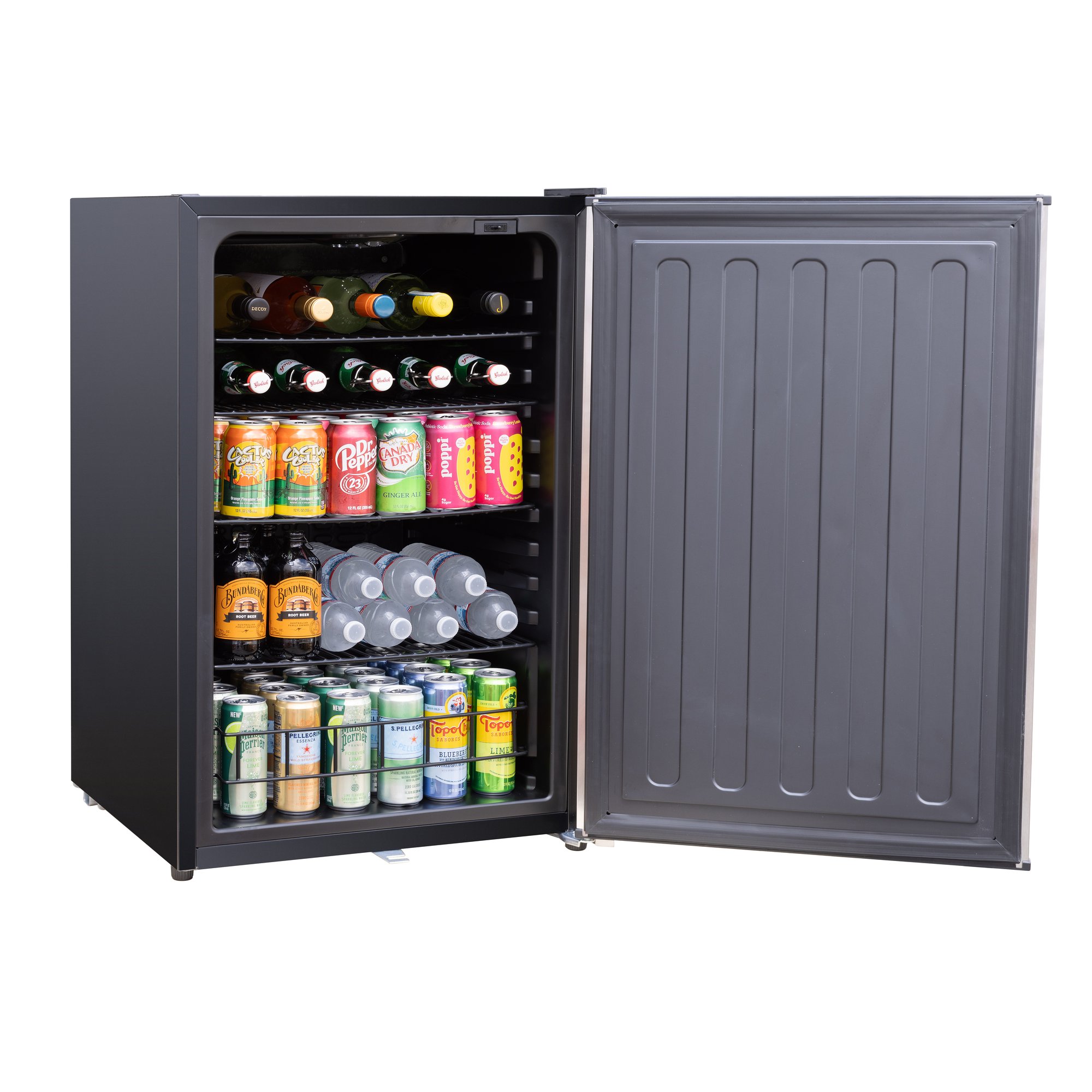 TrueFlame 22" Outdoor Refrigerator - Solid Door Single
