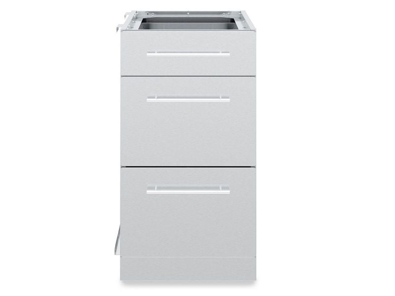 3 Drawer Stainless Steel Cabinet