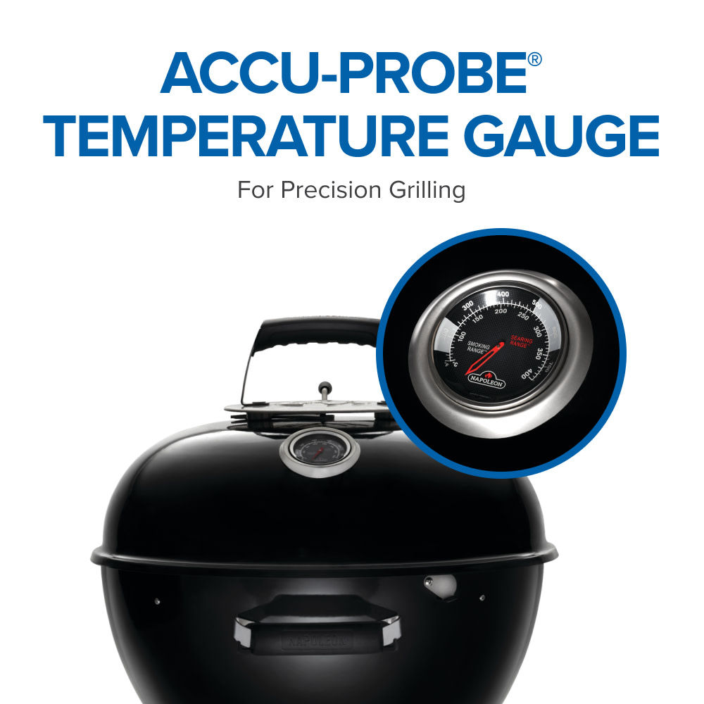 Napoleon 18" Charcoal Kettle Grill, Black